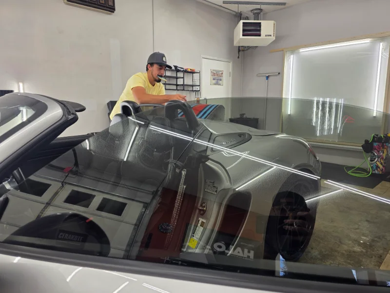 Tint install