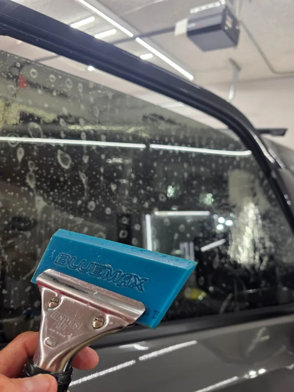 Front window tint matching on the 2026 Lexus GX550 in Medford, Oregon.